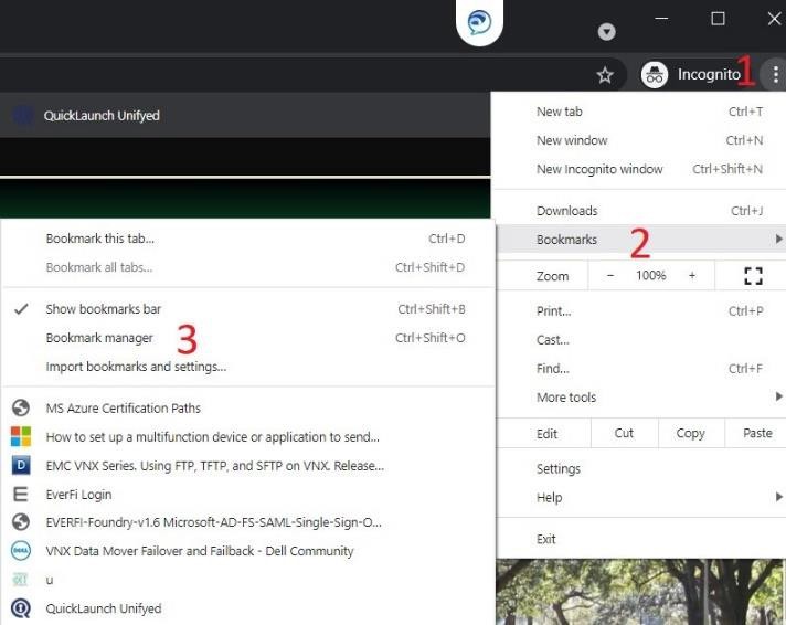 How To Export Bookmarks / Favorites in Chrome SIP Logic